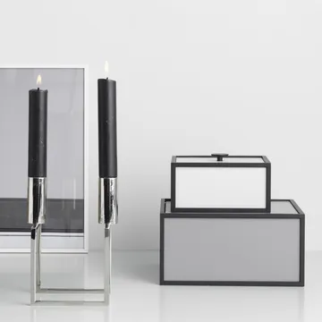 Boîte avec couvercle Frame 14 - Gris foncé - Audo Copenhagen