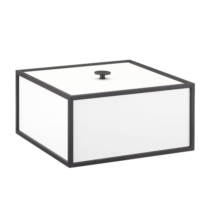 Boîte avec couvercle Frame 20 - Blanc - Audo Copenhagen
