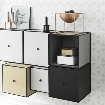 Boîte avec couvercle Frame 20 - Blanc - Audo Copenhagen