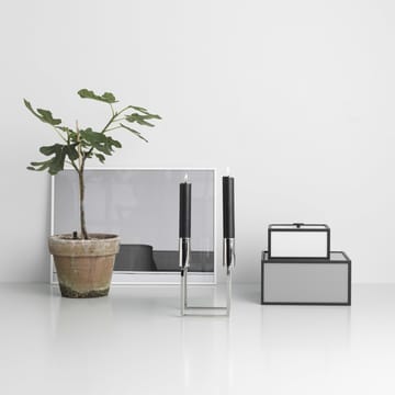 Boîte avec couvercle Frame 20 - Gris foncé - Audo Copenhagen