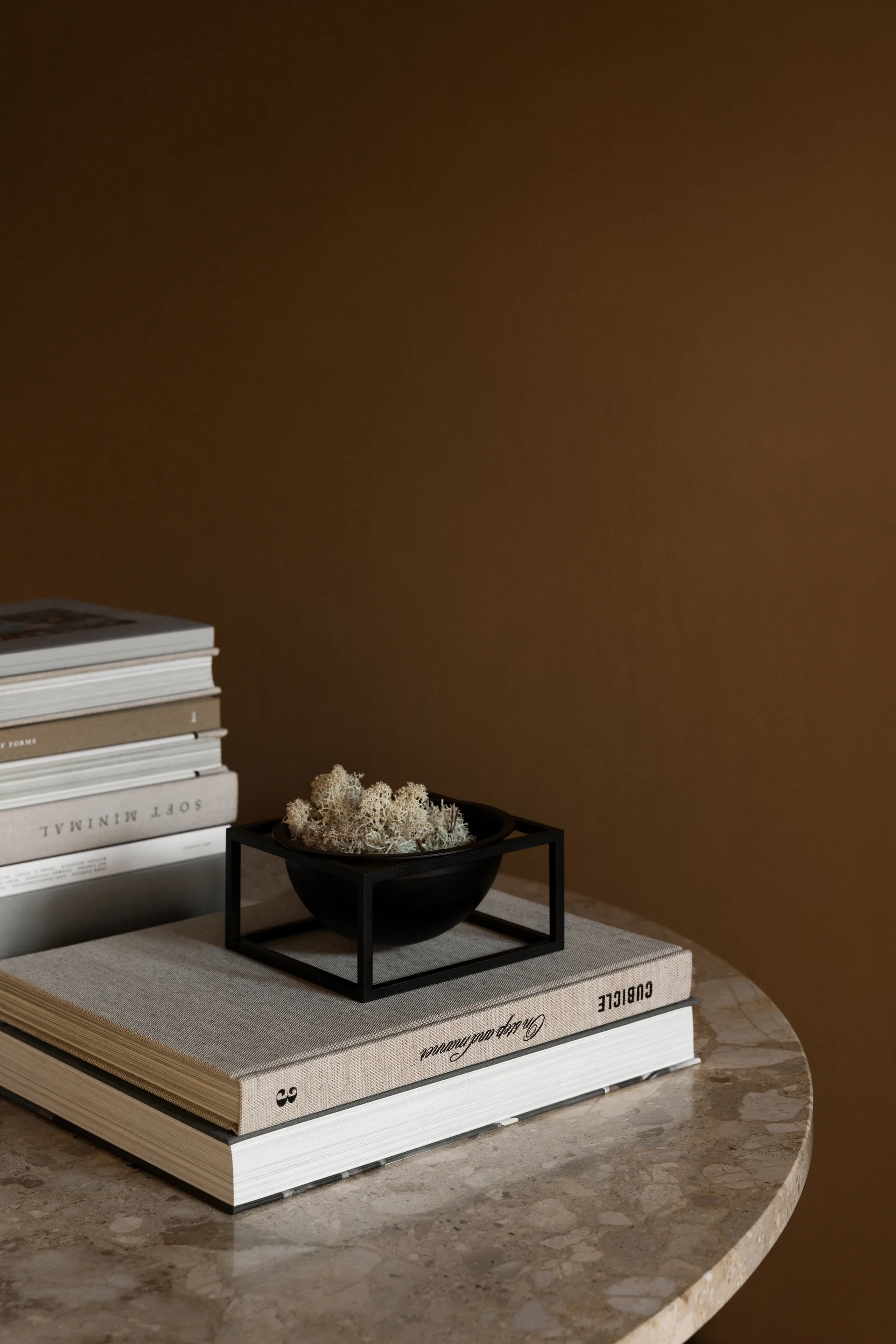 Bol Kubus petit bas, noir Audo Copenhagen