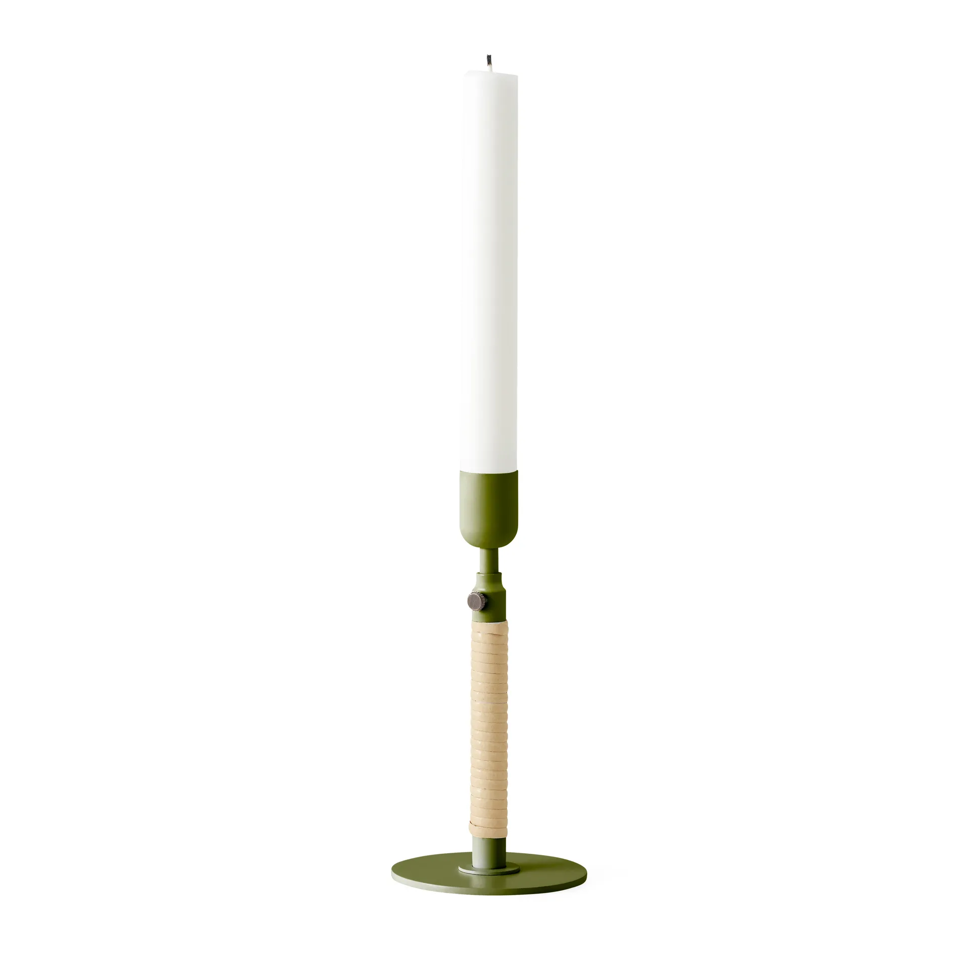 Bougeoir Duca, Vert olive Audo Copenhagen