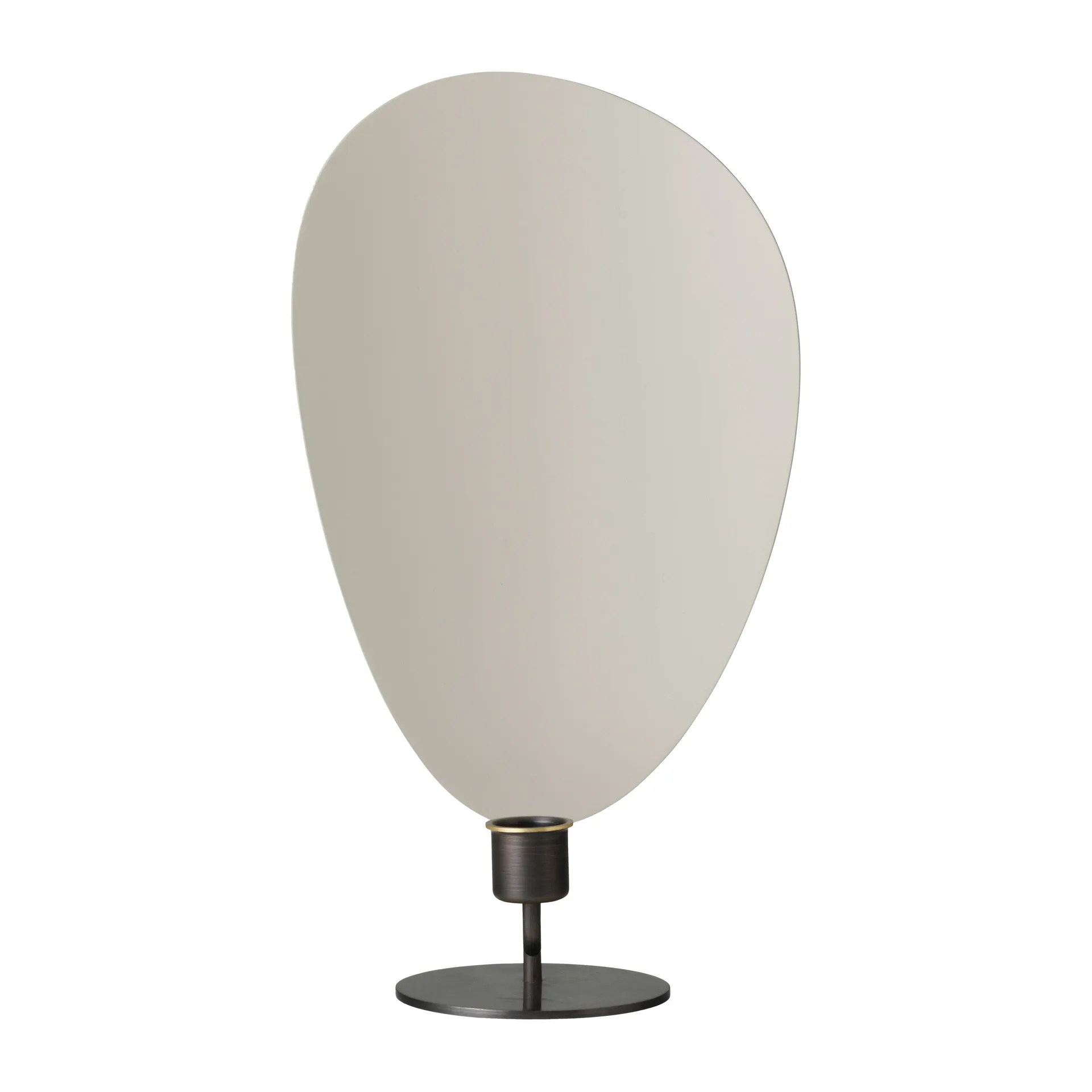 Bougeoir Flambeau 30 cm, Laiton bronzé-gris Audo Copenhagen