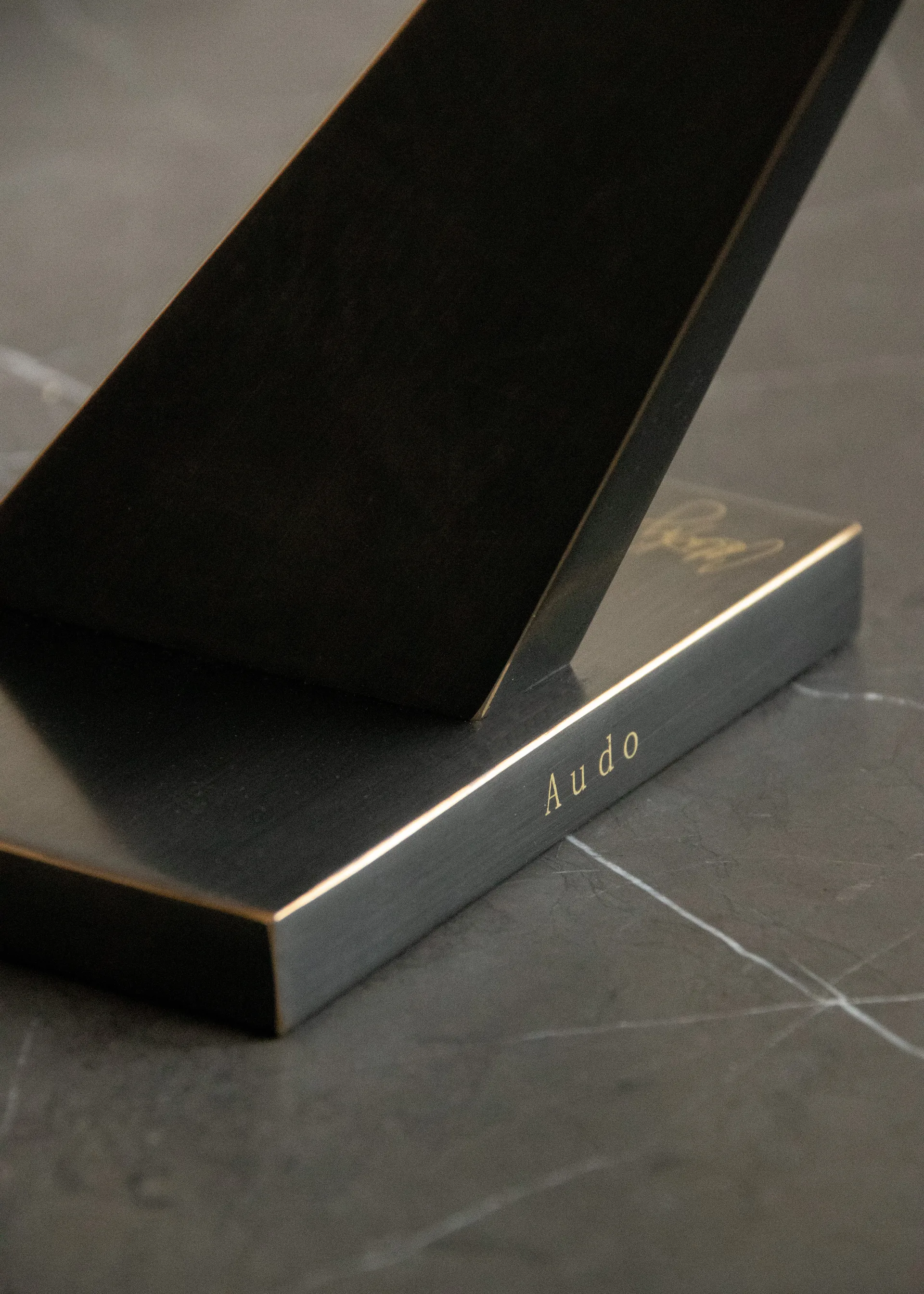 Bougeoir Interconnect 70 cm, Bronzed brass Audo Copenhagen