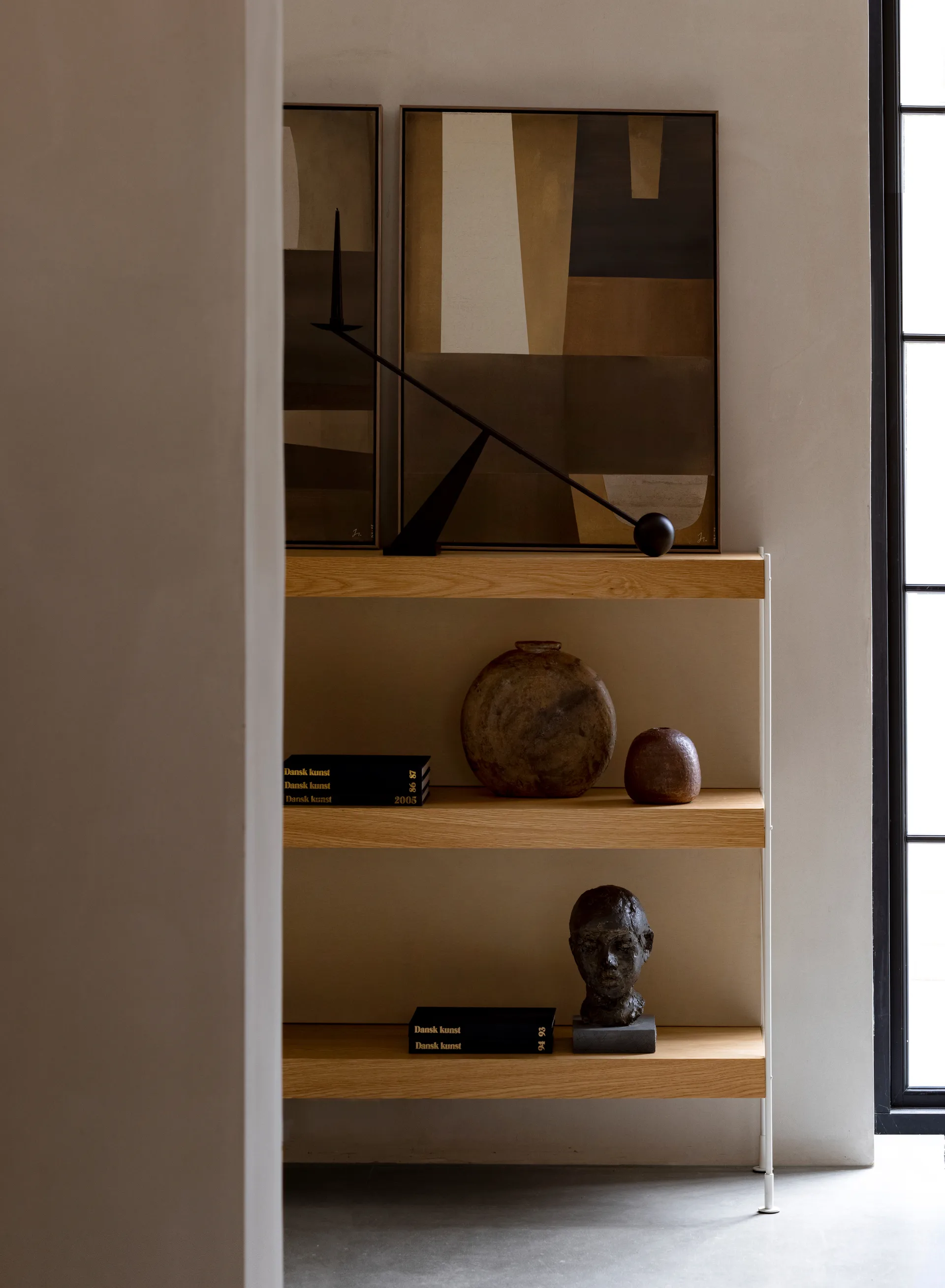 Bougeoir Interconnect 70 cm, Noir Audo Copenhagen