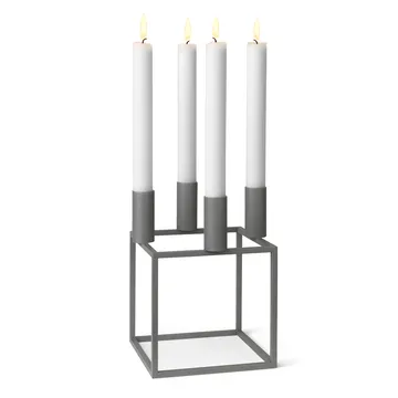 Bougeoir Kubus 4 - Gris - Audo Copenhagen
