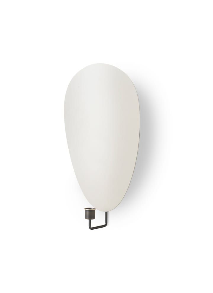 Bougeoir mur Flambeau 40 cm, Laiton bronzé-gris Audo Copenhagen