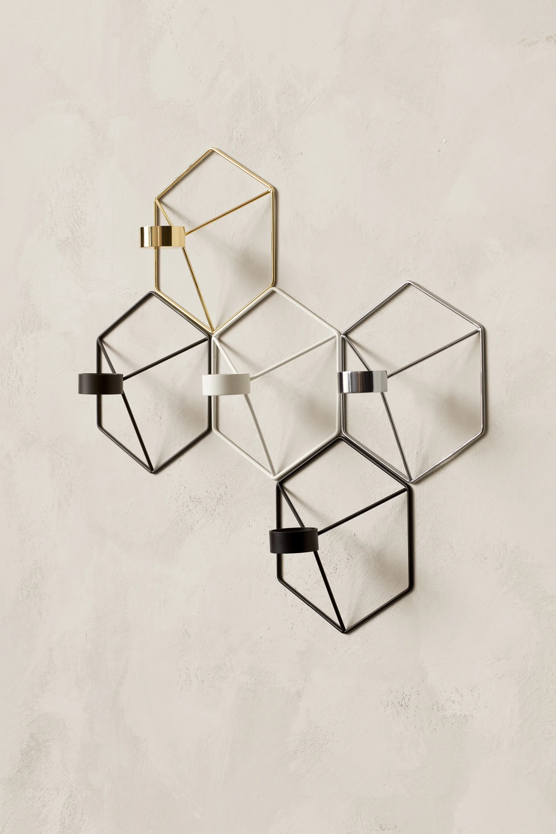 Bougeoir mural POV, noir Audo Copenhagen