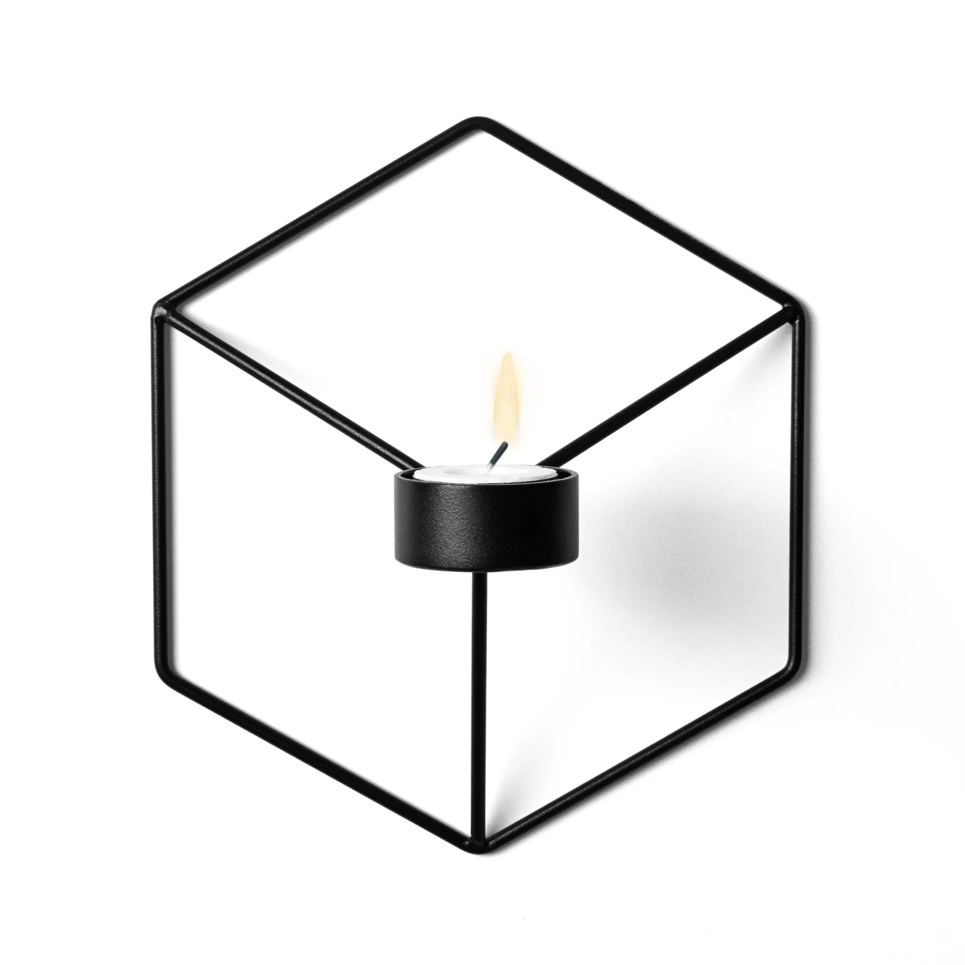 Bougeoir mural POV, noir Audo Copenhagen