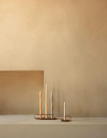 Bougeoir pour 3 bougies Clip 5 cm - Laiton - Audo Copenhagen