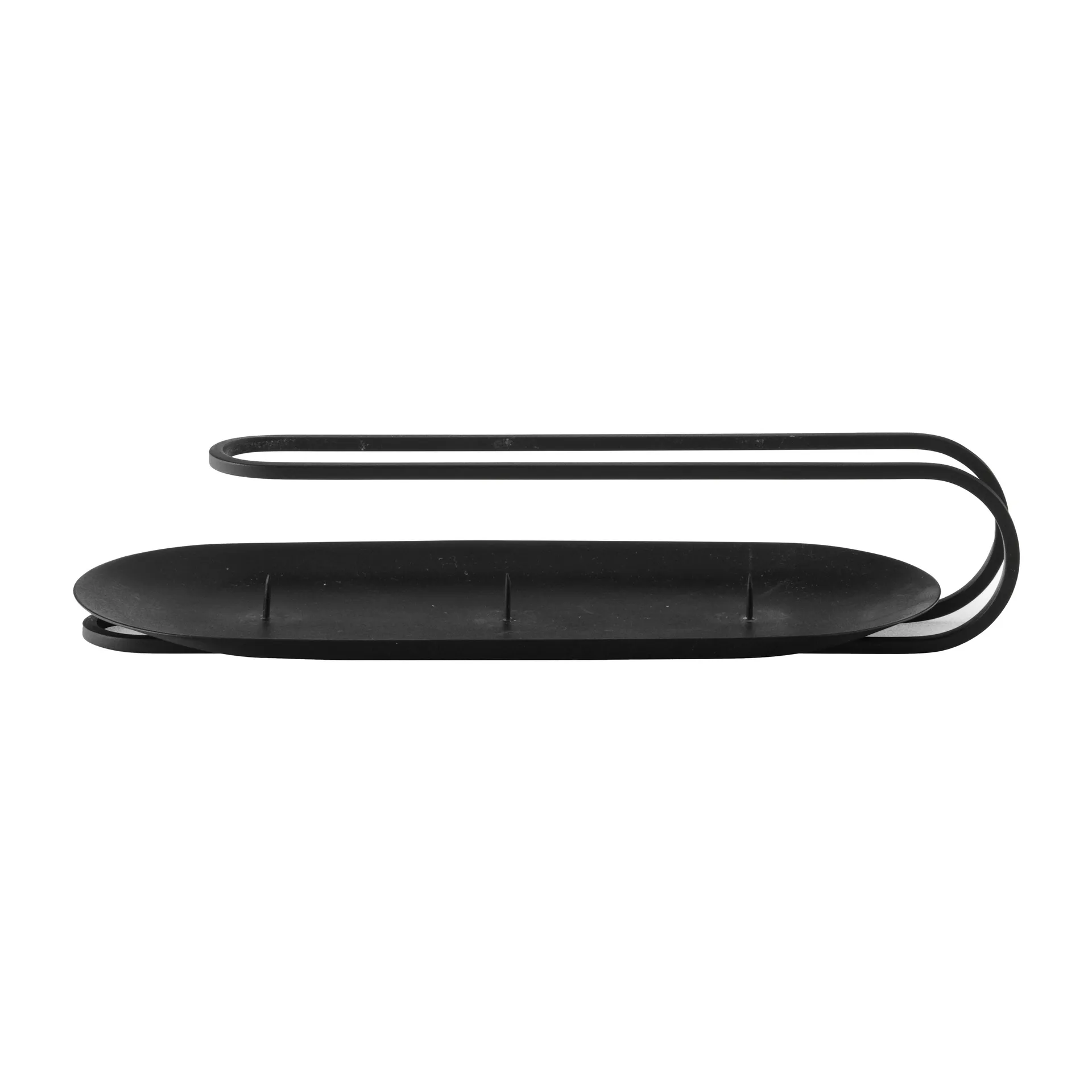 Bougeoir pour 3 bougies Clip 5 cm, Noir Audo Copenhagen