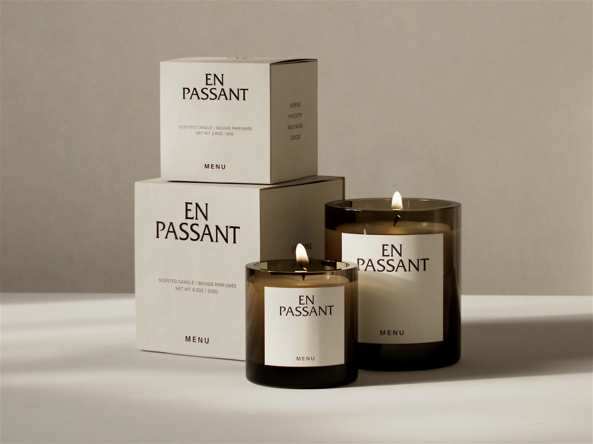 Bougie parfumée Olfacte En Passant, 235 g Audo Copenhagen