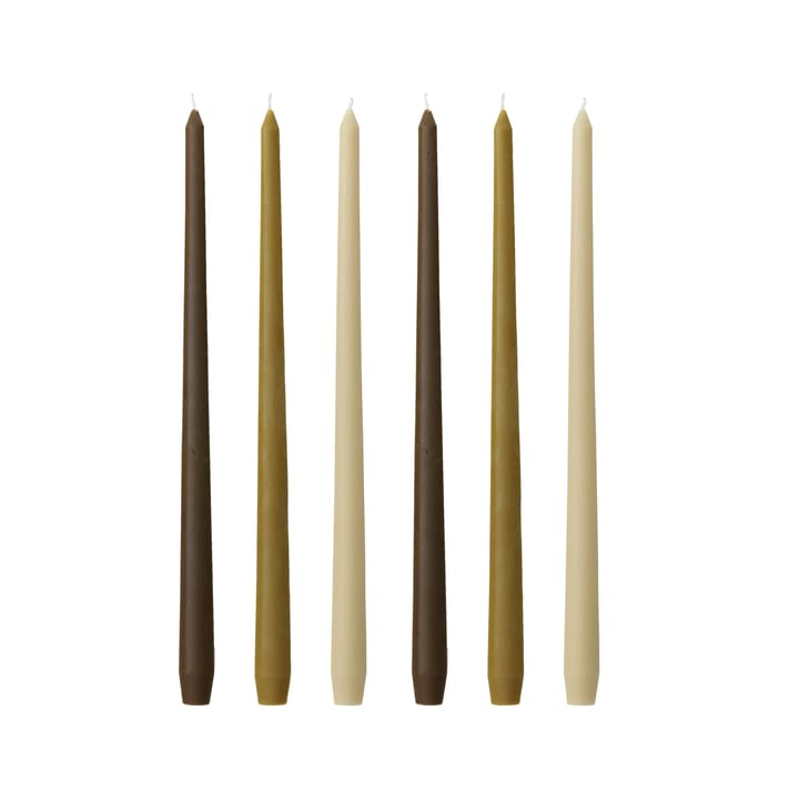 Bougies Spire 38 cm lot de 6 - Neutral - Audo Copenhagen