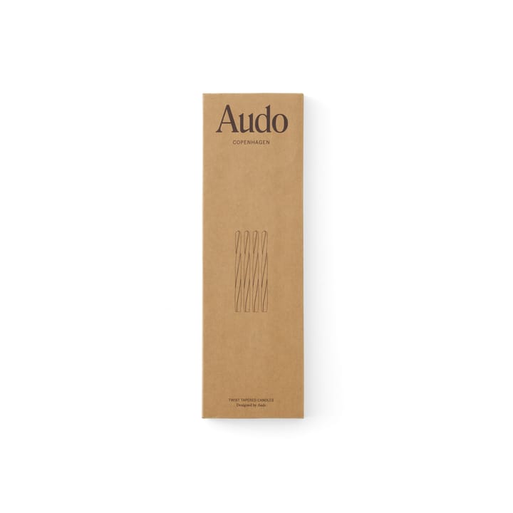 Bougies Twist 30 cm, lot de 4, Neutral Audo Copenhagen