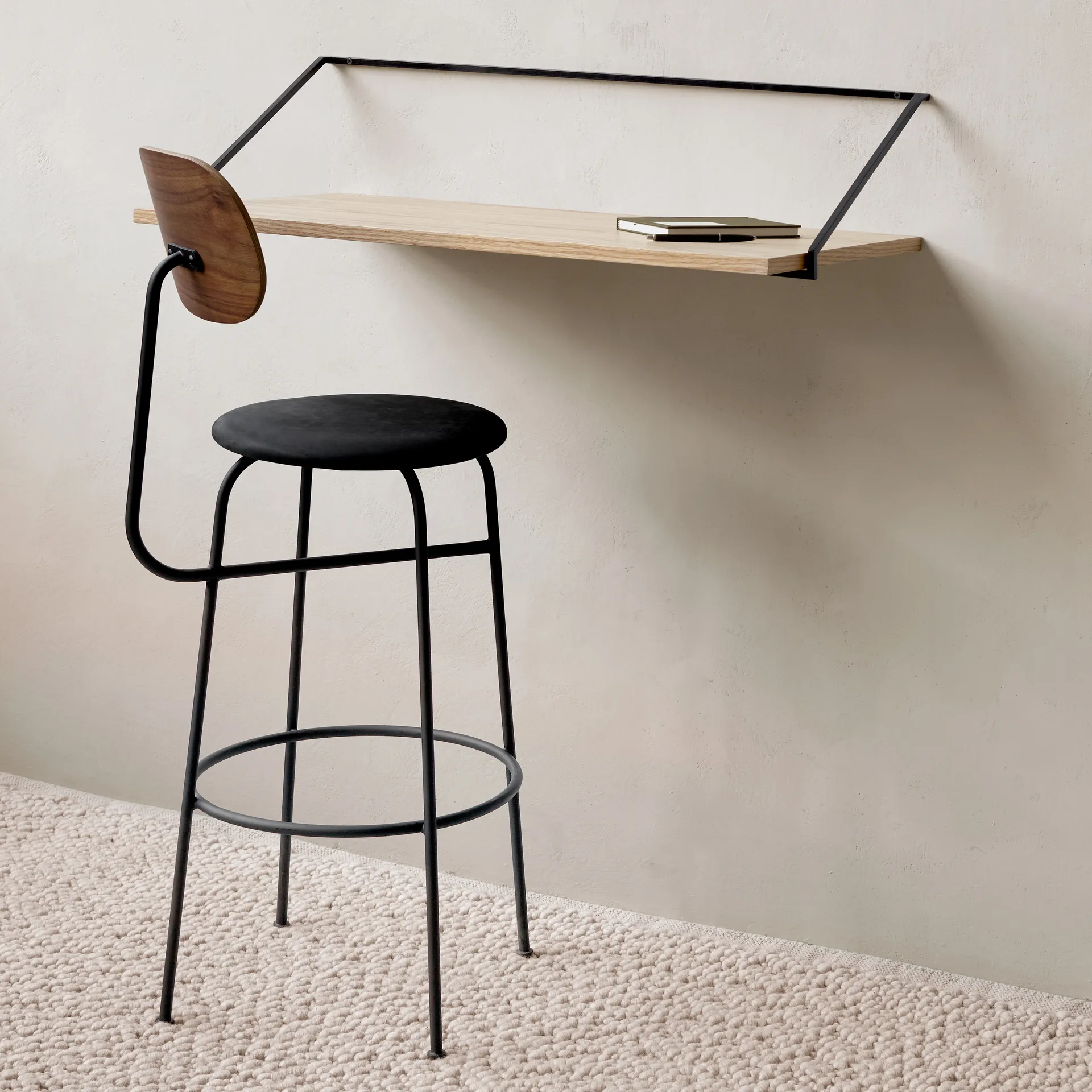 Bureau/Etagère Rail, Chêne Audo Copenhagen