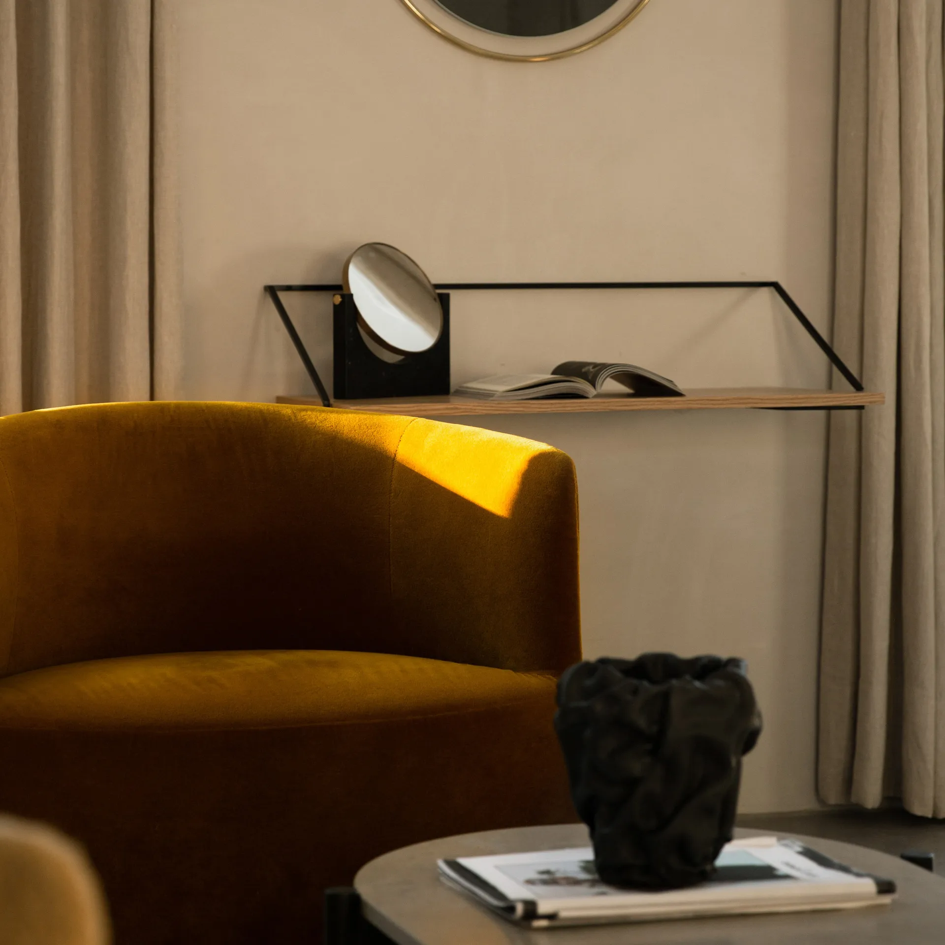 Bureau/Etagère Rail, Chêne Audo Copenhagen