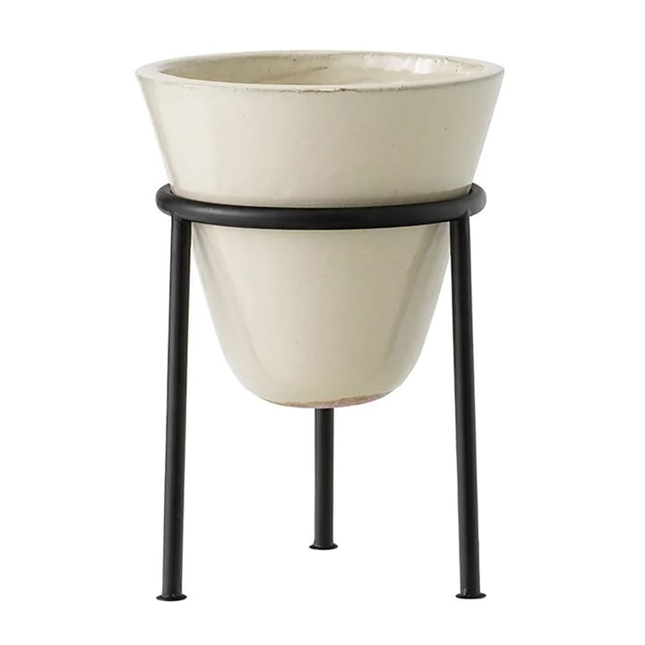 Cache-pot avec support Daiza Ø25x35 cm - Ivory - Audo Copenhagen