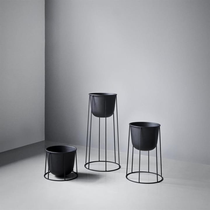 Cache-pot Wire Pot, noir Audo Copenhagen