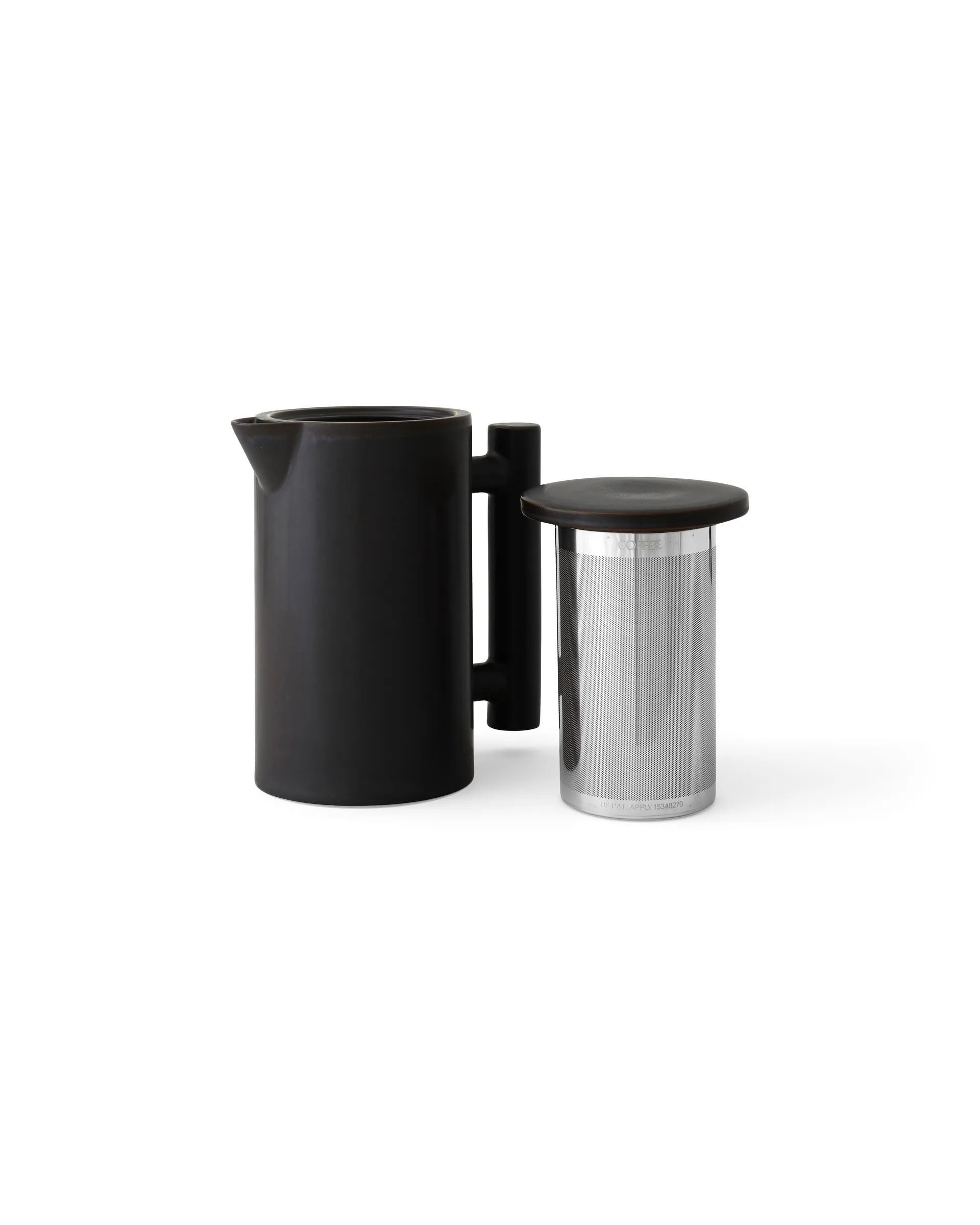Carafe à café Yana 1 litre, Dark glazed Audo Copenhagen