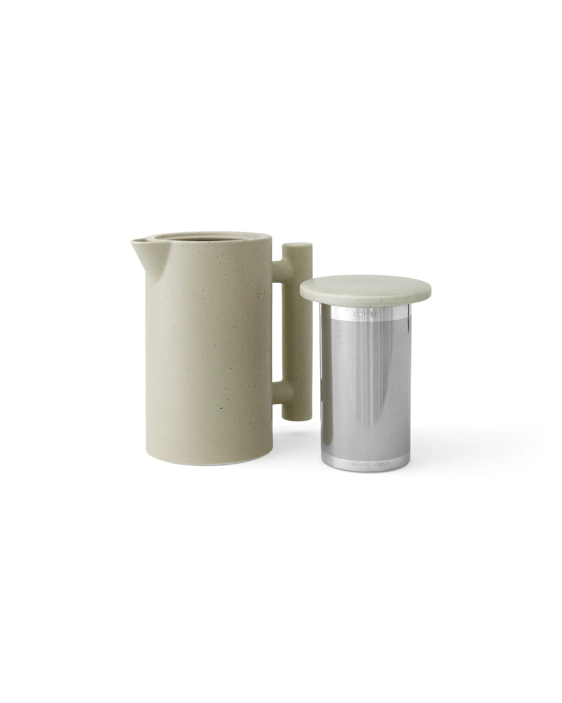 Carafe à café Yana 1 litre, Grey glazed Audo Copenhagen