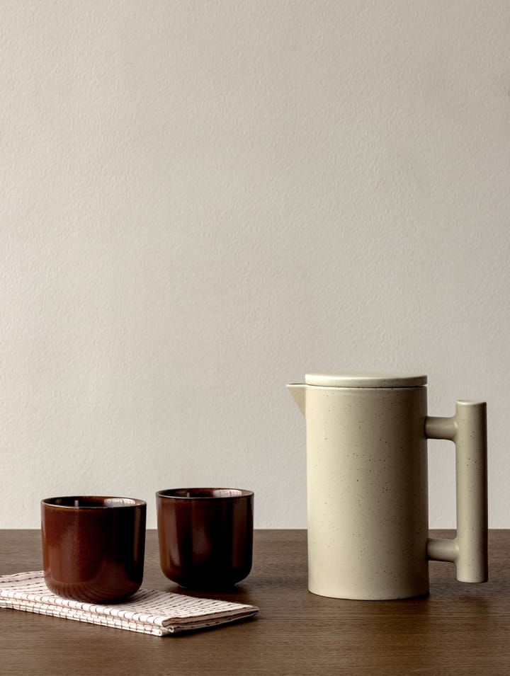 Carafe à café Yana 1 litre, Grey glazed Audo Copenhagen