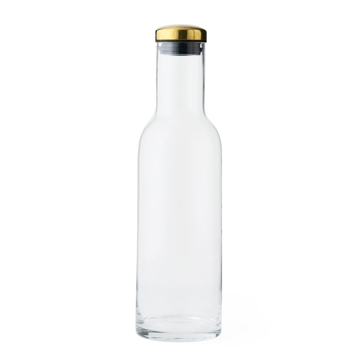 audo copenhagen carafe bottle 1 l verre-laiton