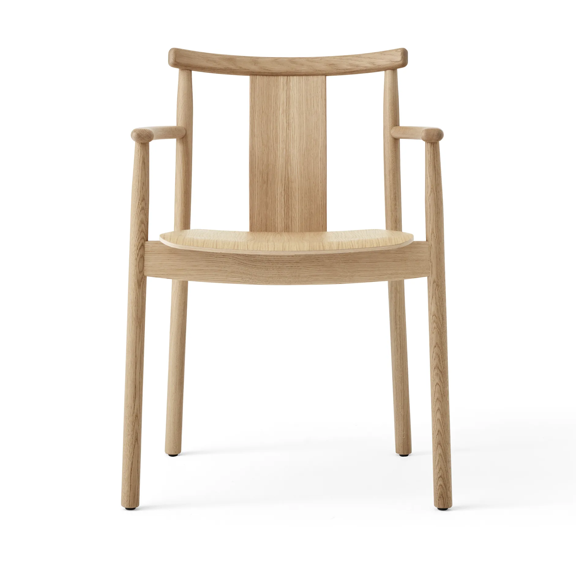 Chaise à accoudoirs Merkur, Natural oak Audo Copenhagen
