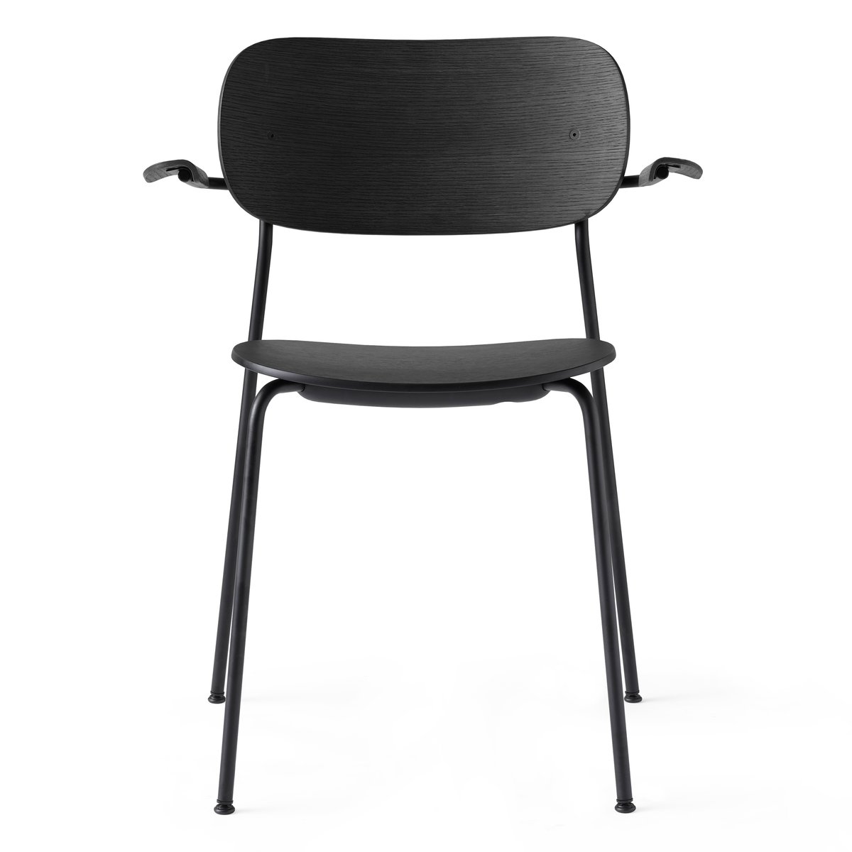 Audo Copenhagen / MENU Chaise Co avec accoudoirs Chêne noir