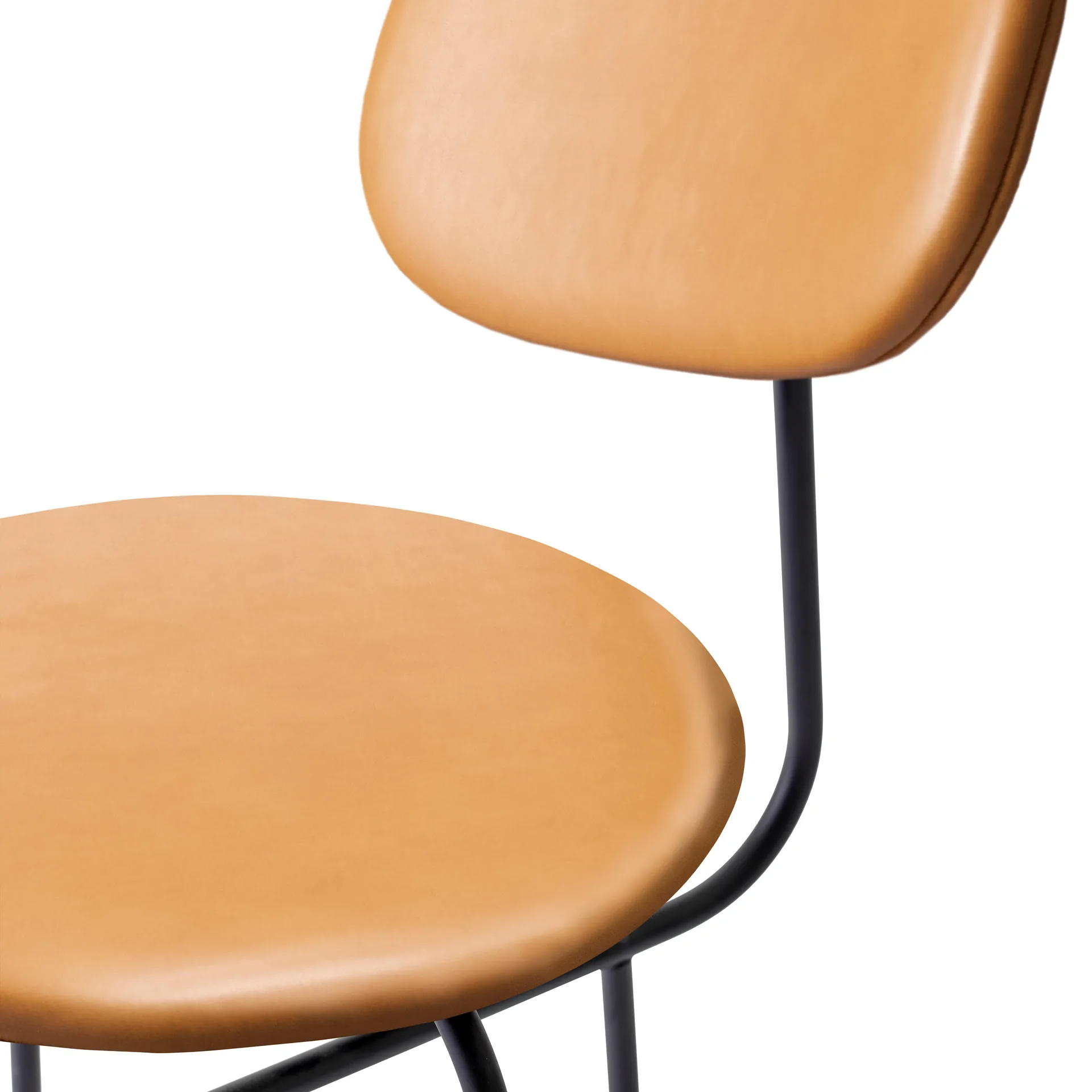 Chaise de bar Afteroom housse en cuir 63,5 cm, Dakar 0250 Audo Copenhagen