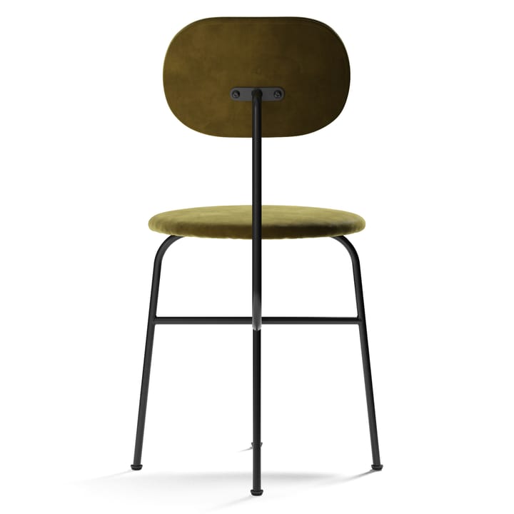 Chaise de table à manger Afteroom pieds noirs housse velours, City Velvet CA 7832/031 Audo Copenhagen