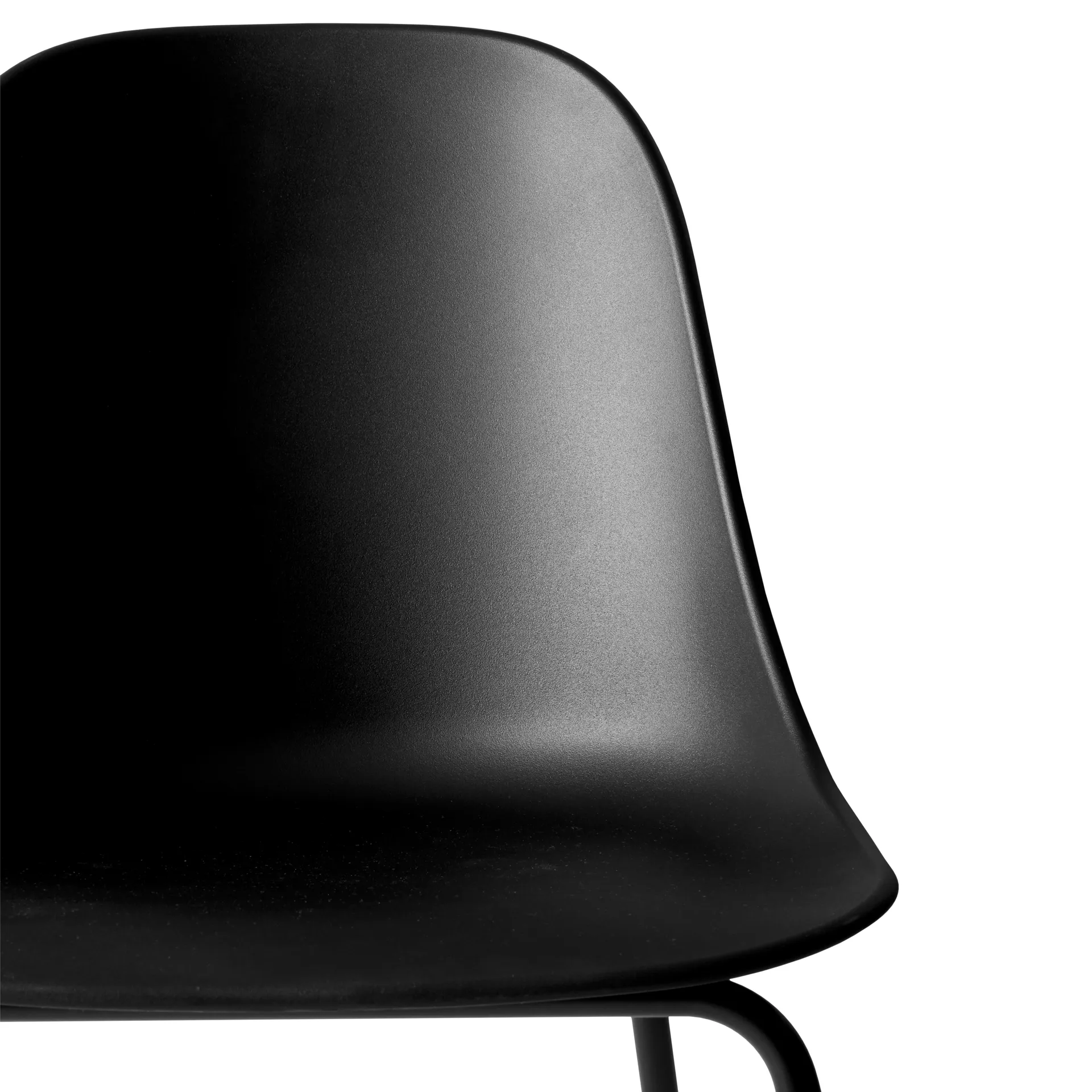 Chaise Harbour pieds noirs, Black Audo Copenhagen