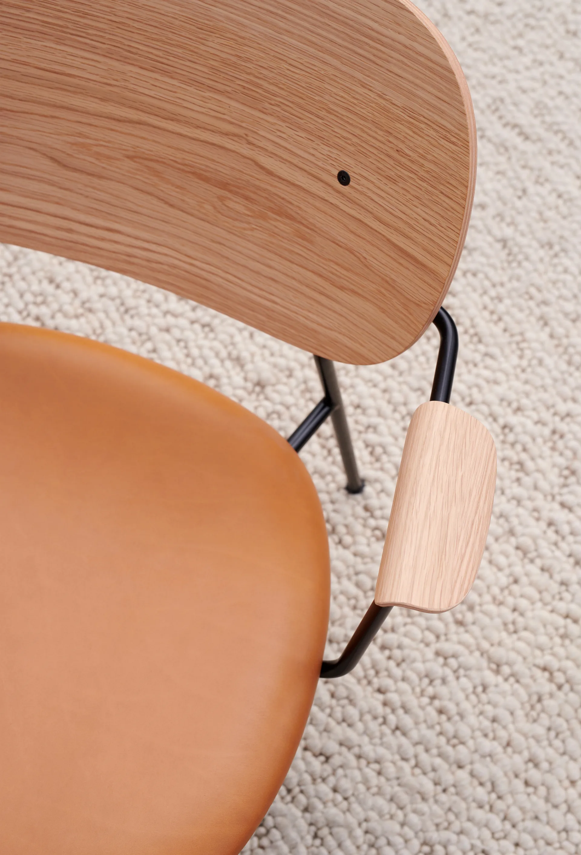 Chaise lounge Co, Chêne Audo Copenhagen