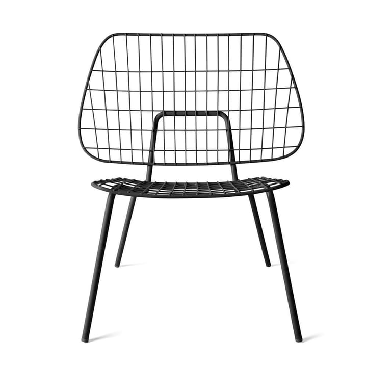 Chaise lounge WM String, noir Audo Copenhagen