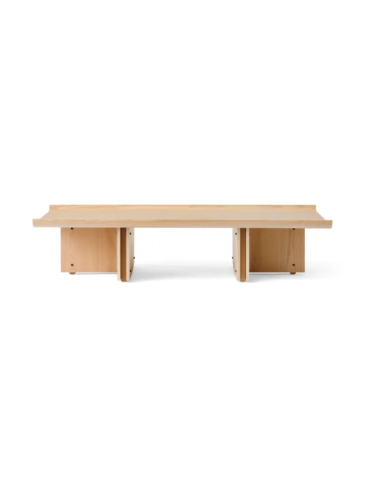 Conrad Lounge Table chêne - Chêne naturel, 149x74 cm - Audo Copenhagen
