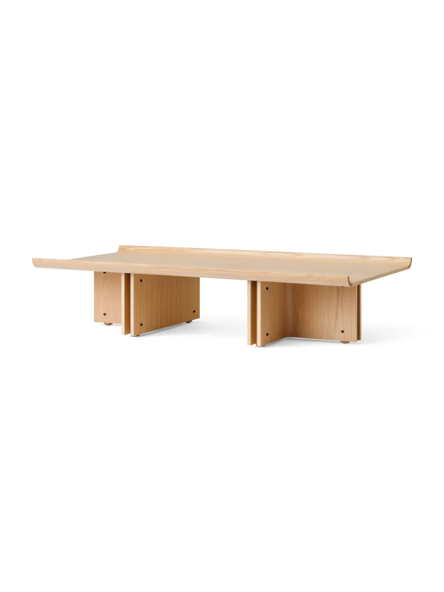 Conrad Lounge Table chêne, Chêne naturel, 149x74 cm Audo Copenhagen