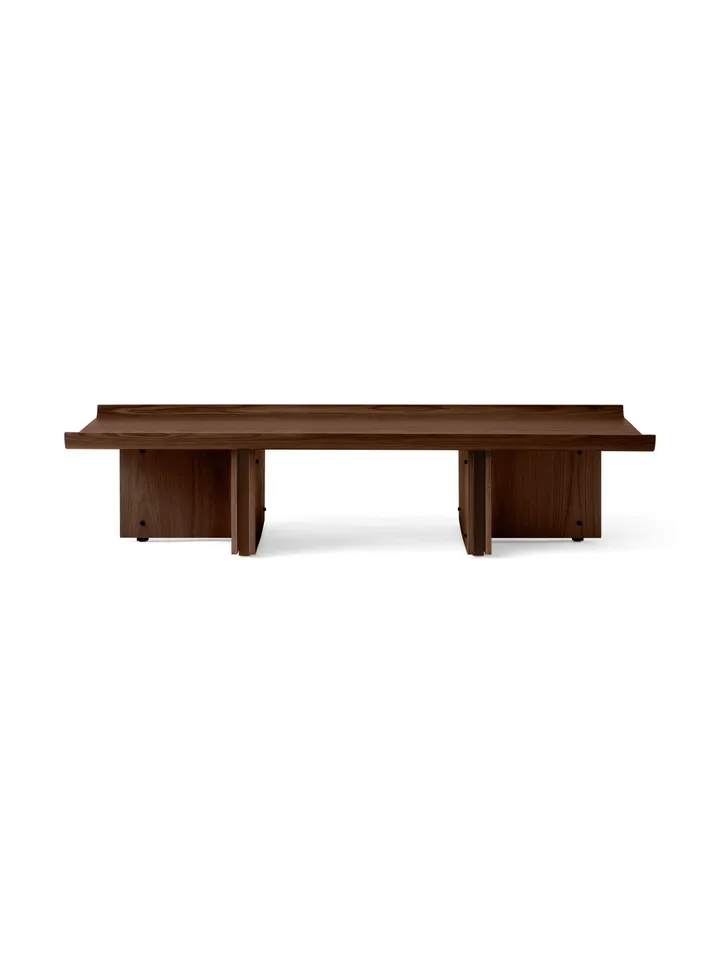 Conrad Lounge Table chêne - Chêne teinté foncé, 149x74 cm - Audo Copenhagen