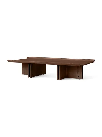 Conrad Lounge Table chêne - Chêne teinté foncé, 149x74 cm - Audo Copenhagen