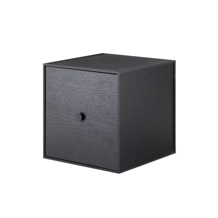 Cube avec porte Frame 28, Frêne coloré noir Audo Copenhagen