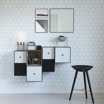 Cube avec porte Frame 28 - Frêne coloré noir - Audo Copenhagen