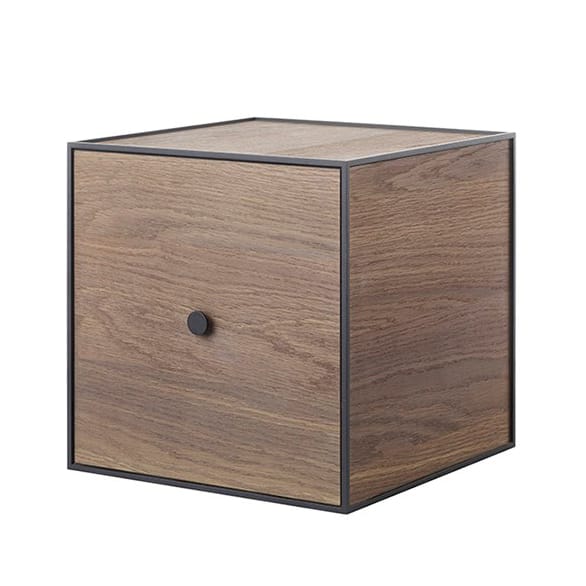 Cube avec porte Frame 35 - Chêne fumé - Audo Copenhagen