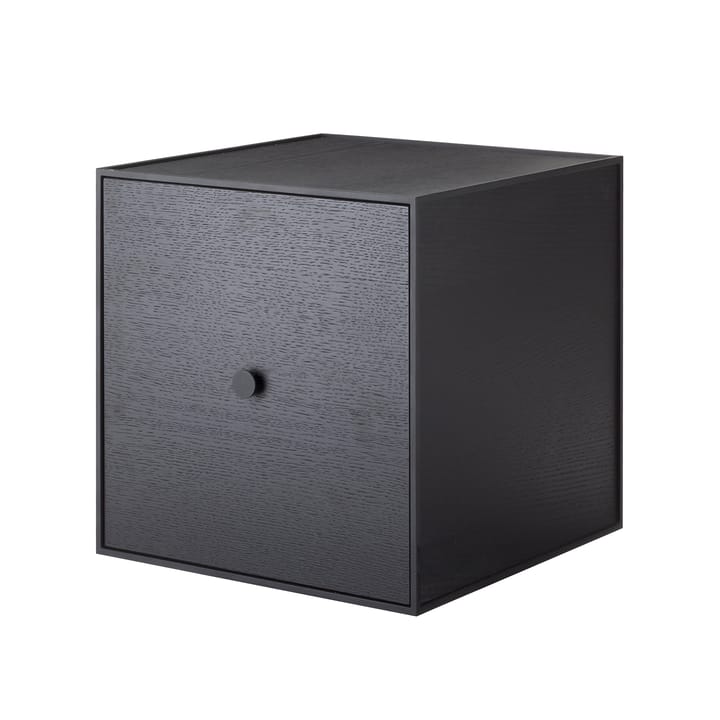 Cube avec porte Frame 35 - Frêne coloré noir - Audo Copenhagen