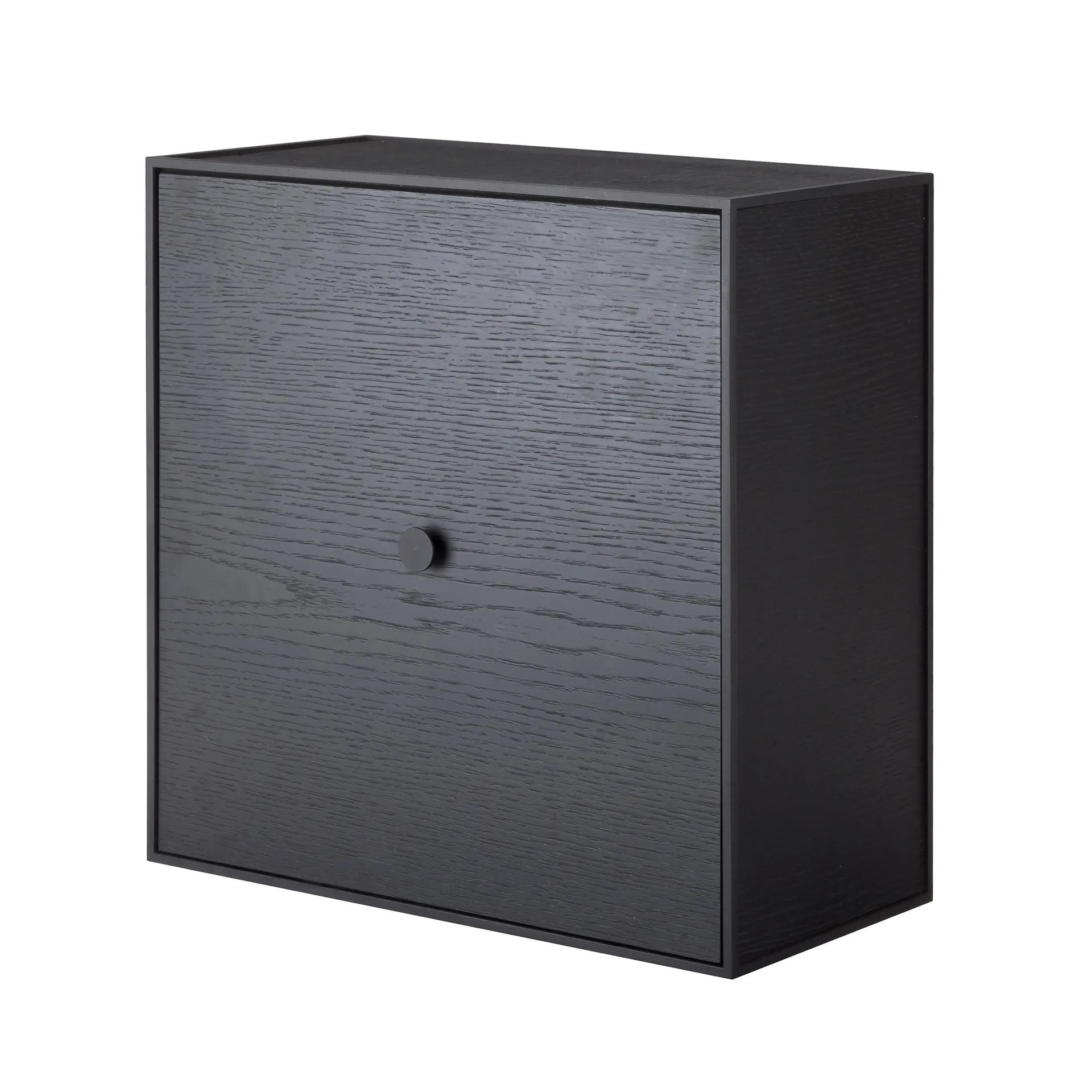 Cube avec porte Frame 42, Frêne coloré noir Audo Copenhagen