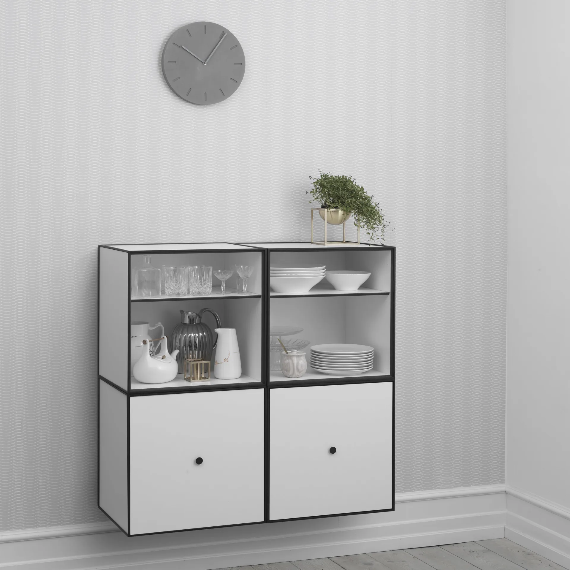 Cube avec porte Frame 49, Blanc Audo Copenhagen