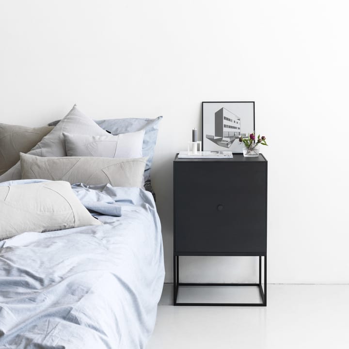 Cube avec porte Frame 49, Frêne coloré noir Audo Copenhagen