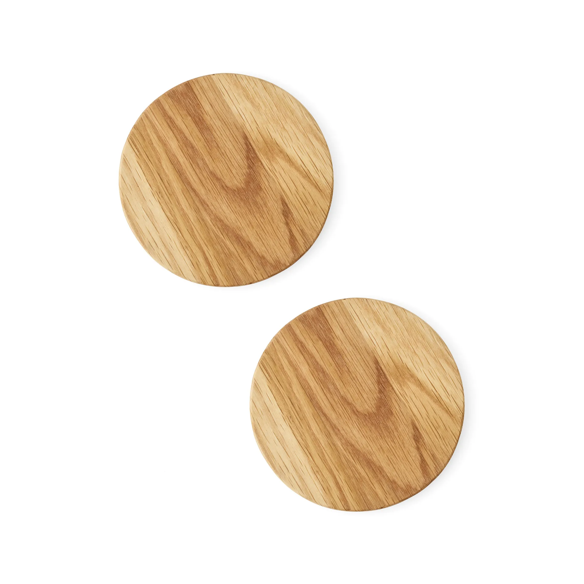 Dessous de verre en bois New Norm Lot de 2, Chêne huilé Audo Copenhagen