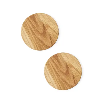 Dessous de verre en bois New Norm Lot de 2 - Chêne huilé - Audo Copenhagen