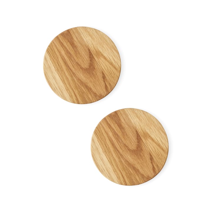 Dessous de verre en bois New Norm Lot de 2 - Chêne huilé - Audo Copenhagen
