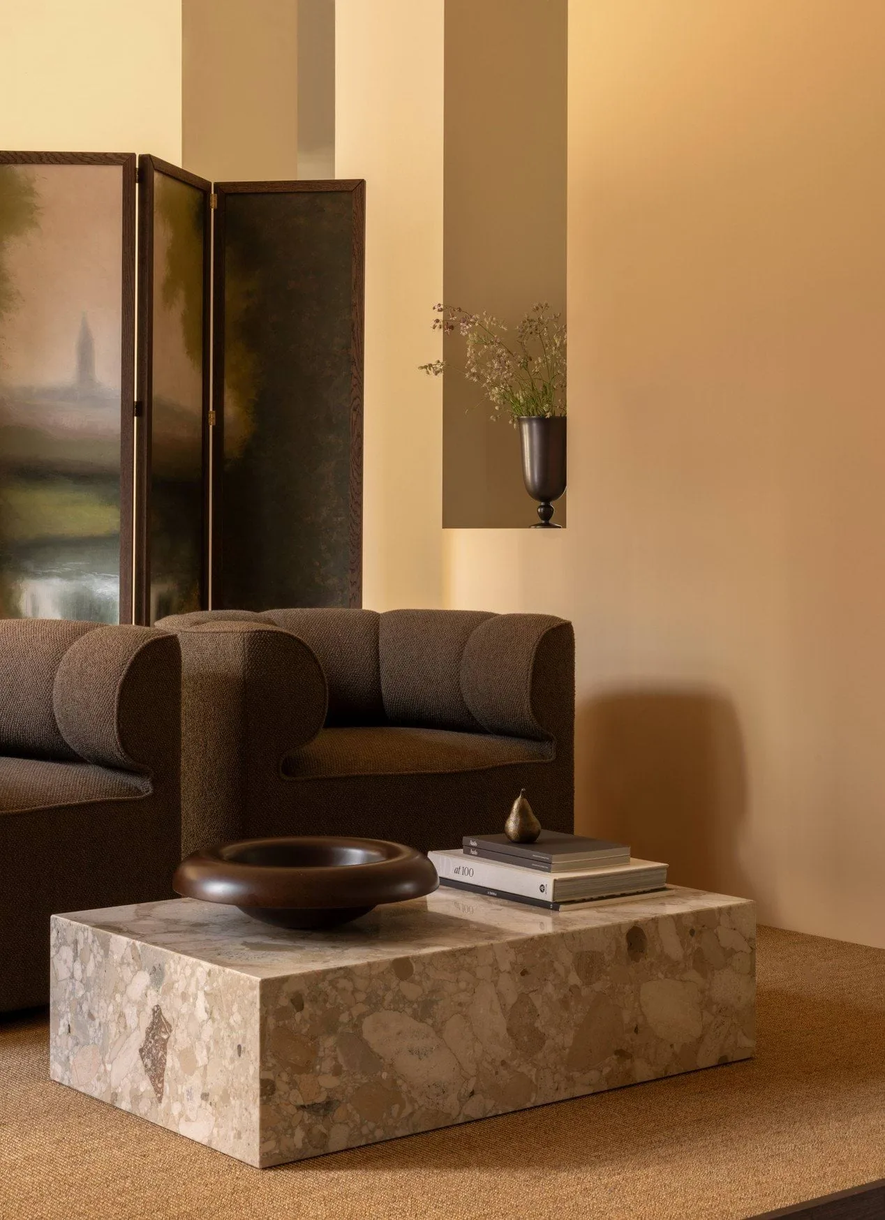 Eave Seamline fauteuil lounge, Logan Nutmeg Audo Copenhagen