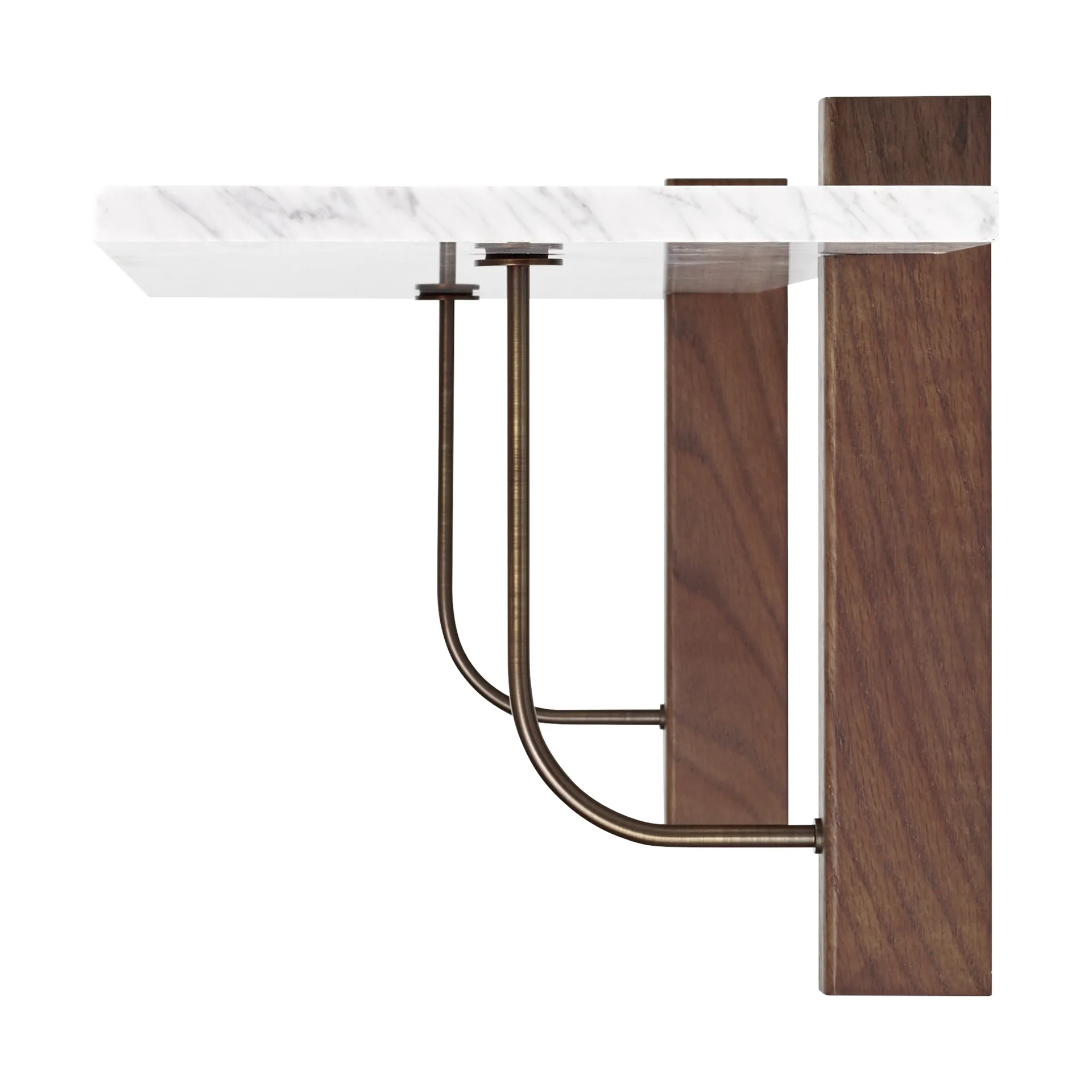 Etagère Corbel 100x30cm, Marble carrara Audo Copenhagen