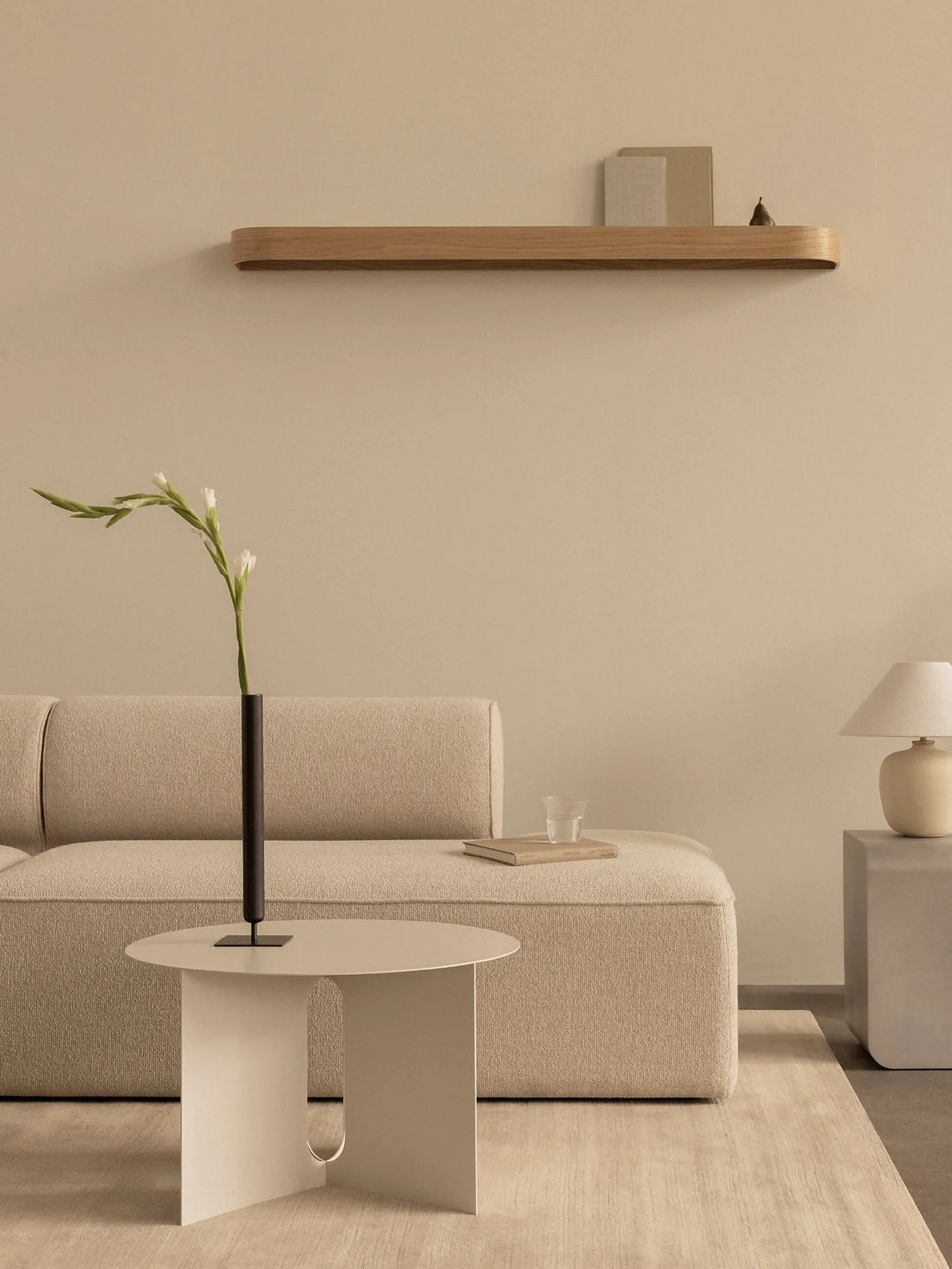 Etagère Epoch 150 cm, Natural oak-fog Audo Copenhagen